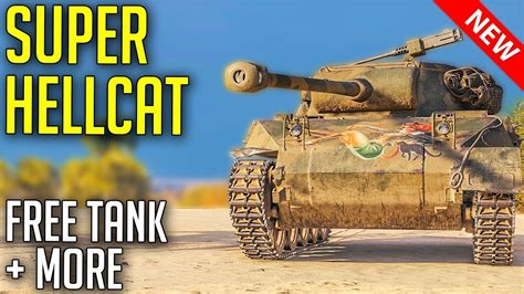 Super Hellcat Gift Many Rewards World Of Tanks Super Hellcat