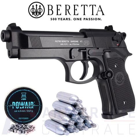 Beretta M Fs Noir Co Mm Joules Armurerie Centrale