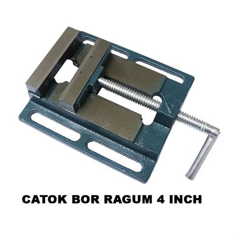 Jual EELIC CBR 4INCH Catok Mesin Bor Ragum Meja 4 Inch Catok Bor Duduk