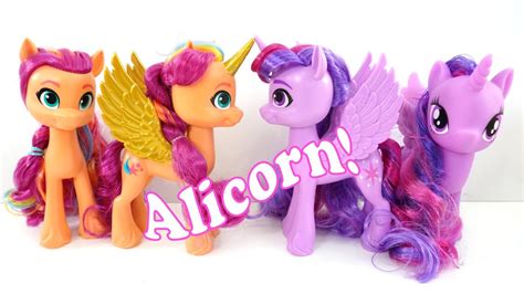 Golden Alicorn Sunny Starscout Meets Twilight Sparkle In G Body Youtube