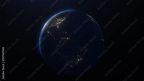 Planet earth globe at night. Highly detailed. Elements of this image ...