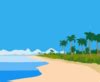 Beach Landscape Clip Art at Clker.com - vector clip art online, royalty free & public domain