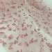 Nude Tan Pleated Tulle Panel Tulle Mesh Vertical Crease Accordion