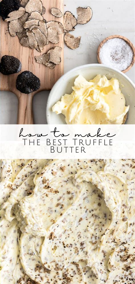 Preserve The Flavor With Black Truffle Butter