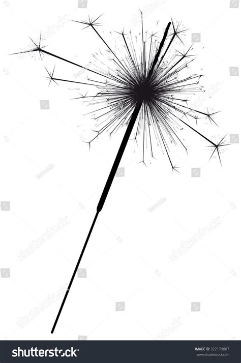 1,659 Sparkler silhouette Stock Illustrations, Images & Vectors ...