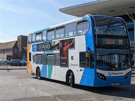 Stagecoach Bus 15555 GN59 EXF Departing Hastings Station Flickr