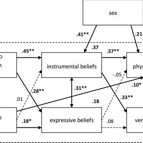 Instrumental And Expressive Beliefs As Mediators Of The Relationship