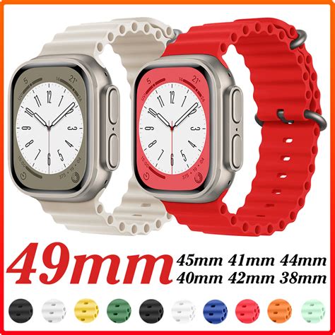 Pulseira Oceânica Para Relógios Apple Série 8 Ultra 49mm 45mm 41mm