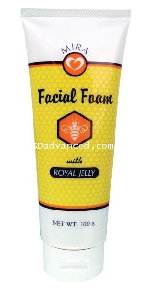 Mira Facial Foam Royal Jelly มิร่า โฟมล้างหน้า สูตรน้ำผึ้ง Lab