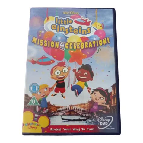 LITTLE EINSTEINS VOL.1 - Mission Celebration [DVD] vgc UK region 2 pal ...