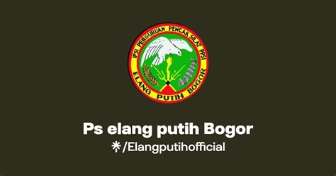 Ps Elang Putih Bogor Instagram Facebook Tiktok Linktree