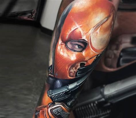 Deathstroke Tattoo By Sasha O Kharin Post 29710