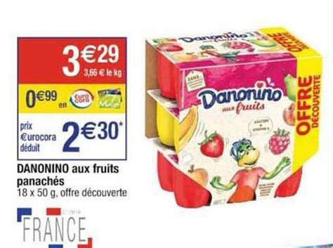 Promo Danonino Aux Fruits Panach S Chez Cora Icatalogue Fr