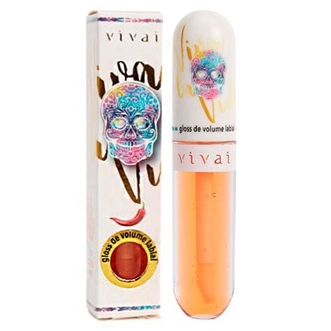 Gloss De Volume Labial Viva La Vida Vivai Make Barata Maquiagem