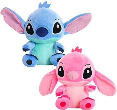 Jouets en Peluche Stitch Doll de Dessin Animé pour Enfants Poupée Doux