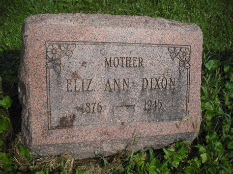 Elizabeth Ann Annie” Shook Kessinger Dixon 1876 1945 Homenaje De