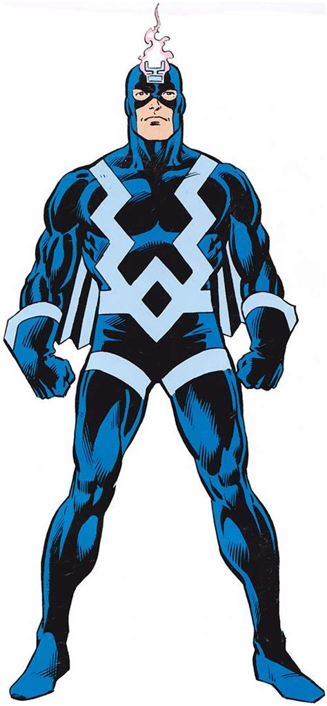 Black Bolt Marvel Comics Inhumans Silent King Profile Black