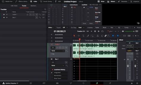 How To Normalize Audio Loudness Levels For Youtube In Davinci Resolve