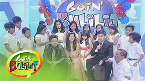 Goin Bulilit Belle Carl Miguel Graduate On Goin Bulilit Video