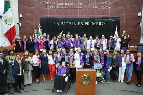 Conmemoró Senado 70 Aniversario Del Voto De Las Mujeres Primero Editores