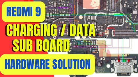 REDMI 9 Charging Data Sub Board Diode Mode Hardware Solutions