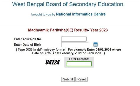 WBBSE Madhyamik Result 2024 Date Out Wbresults Nic In Check WB