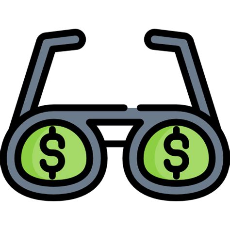 Glasses Free Commerce And Shopping Icons