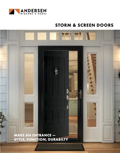 Andersen Retractable Screen Door - Alla tok