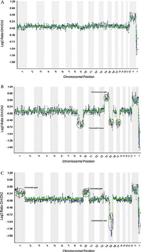 Array Comparative Genomic Hybridisation Acgh Hybridisation Ratio Plot