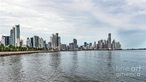 The skyline of skyscrapers in Panama City, Panama. Photograph by Marek ...