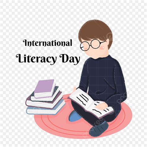 Literacy Day Clipart Vector Illustration Of International Literacy Day