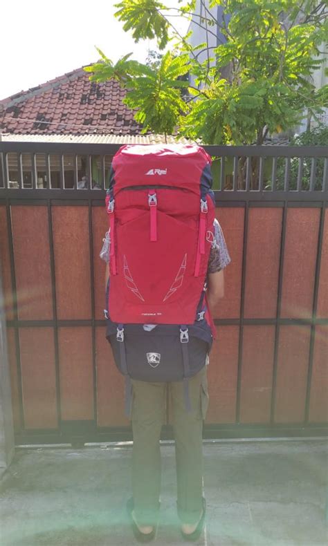 Carrier Arei Premium Mandala 70L Fesyen Pria Tas Dompet Ransel Di