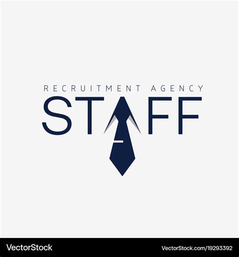 Staff logo Royalty Free Vector Image - VectorStock