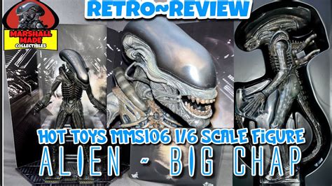 Hot Toys Mms Alien Big Chap Scale Figure Retro Review Youtube