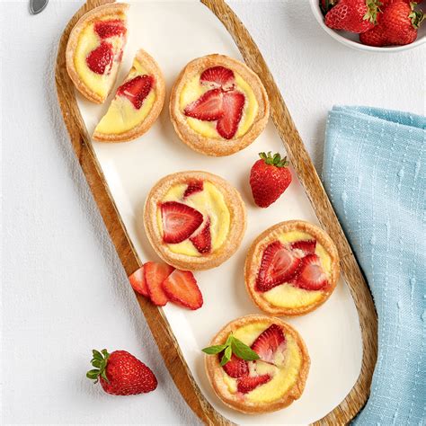 Tartelettes aux fraises et crème au citron 5 ingredients 15 minutes