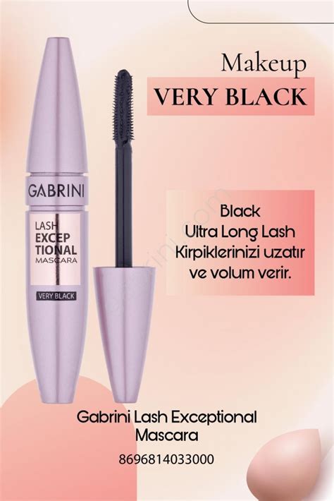 Gabrini Lash Exceptional Very Black Mascara Fiyat Ve Modelleri