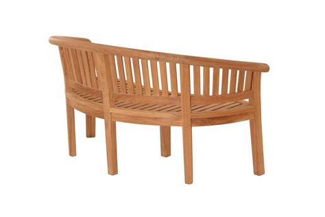 Half Moon Garden Bench