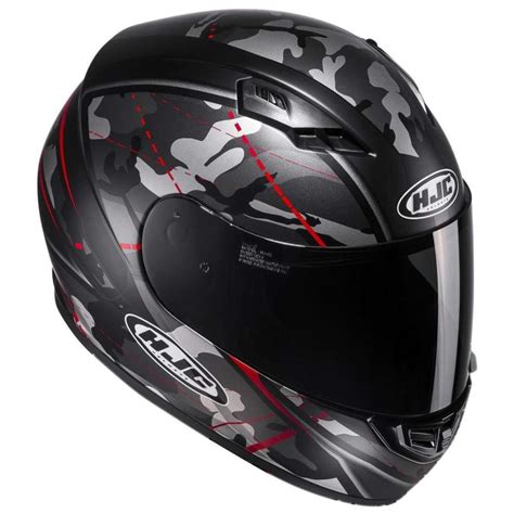 Hjc Cs 15 Songtan Mc1sf Helmet Black Red HJC 101671 MC1SF Full Face