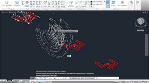 AutoCAD Explicación del COMANDO REVOLUCIÓN YouTube