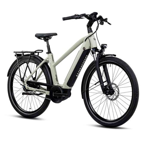 Winora Sinus N F Eco Lady Electric Bike Silver Bikeinn