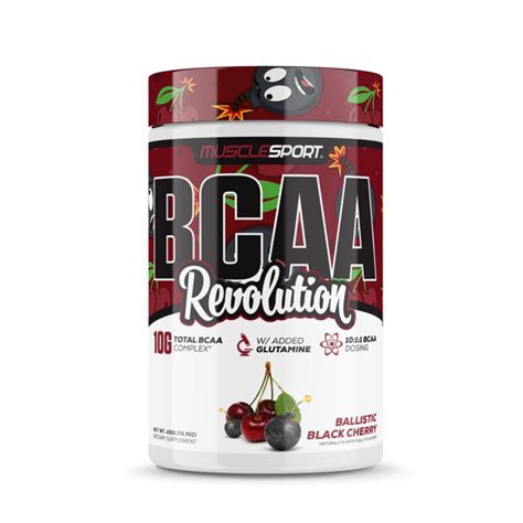 Bcaa Revolution Amino Acid Powder Musclesport Shredded Rx