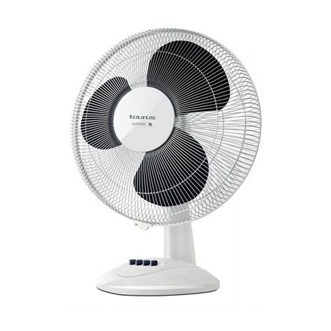 Ventilateur De Table Cm W Blanc Taurus Alpatec Greco