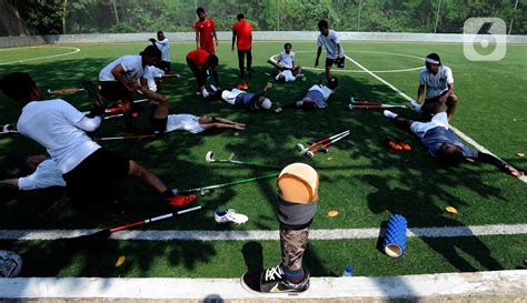 FOTO Mengintip Latihan Fisik Pemain Timnas Amputasi Indonesia Jelang