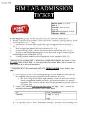 Summer Thao Ticket Docx Summer Sim Lab Admission Ticket