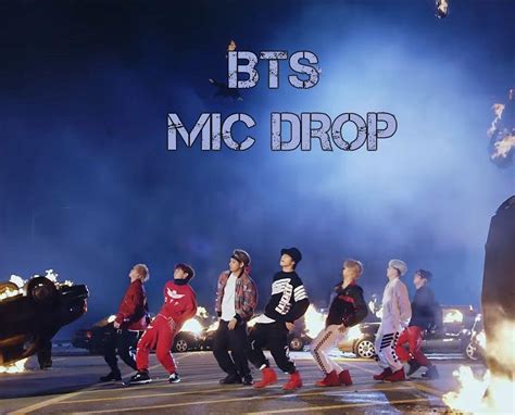 BTS Mic Drop Desktop Wallpapers Top Free BTS Mic Drop Desktop