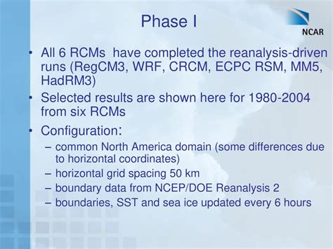 North American Regional Climate Change Assessment Program NARCCAP