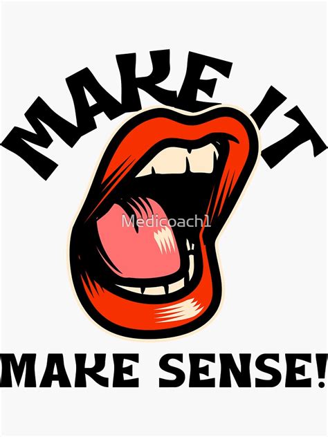 sense sticker  sale  medicoach redbubble