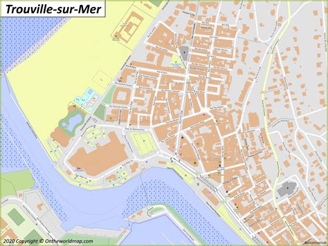 Trouville Map France Discover Trouville Sur Mer With Detailed Maps