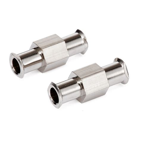 Luer Lock Adapter Coupler Nickel Plated Brass L 9z Luer Lock Fitting Female To Female Fittings