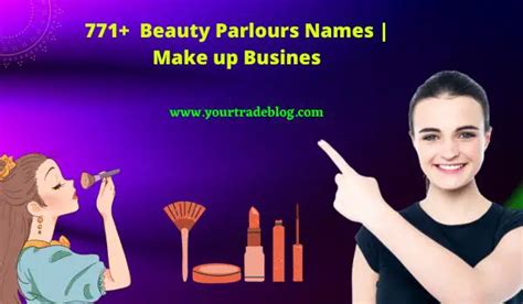 Catchy Makeup Business Name Ideas Beauty Salon Names Your Trade